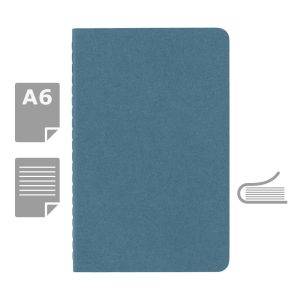MOLESKINE Cahier Journal approx. A6 bleu clair personnalisable