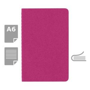MOLESKINE Cahier Journal approx. A6 fuchsia personnalisable avec logo
