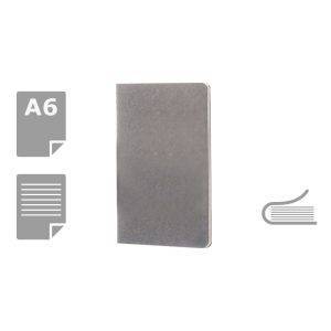 MOLESKINE Cahier Journal approx. A6 gris personnalisable avec logo