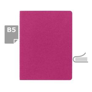 MOLESKINE Cahier Journal approx. B5 fuchsia personnalisable avec logo – réf. VM041-31