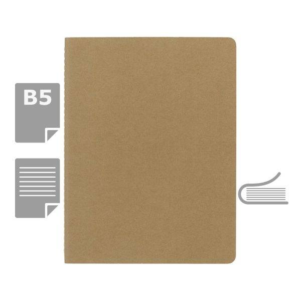 MOLESKINE Cahier Journal approx. B5 neutre personnalisable avec logo