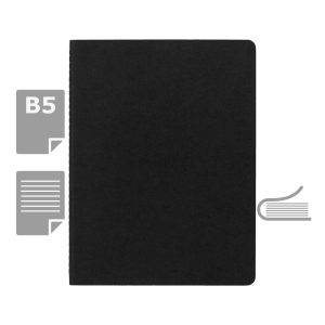 MOLESKINE Cahier Journal approx. B5 noir personnalisable avec logo