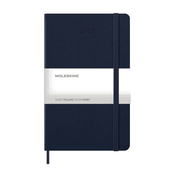 MOLESKINE diary ciemnoniebieski personnalisable avec logo – réf. VM394-27/2027