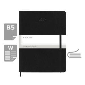 MOLESKINE diary czarny personnalisable avec logo – réf. VM493-03/2027