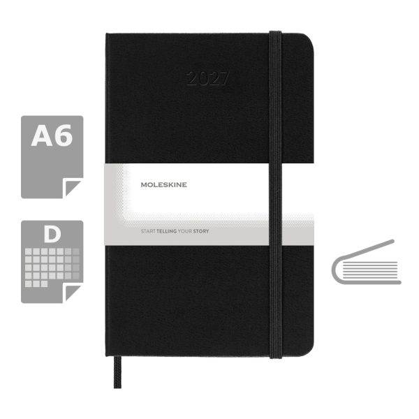 MOLESKINE diary czarny personnalisable avec logo