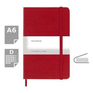 MOLESKINE diary czerwony personnalisable avec logo