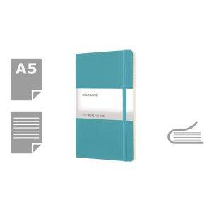 MOLESKINE Notebook approx. A5 turquoise personnalisable avec logo – réf. VM303-29