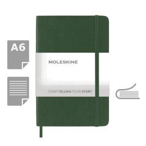 MOLESKINE Notebook approx. A6 kaki personnalisable avec logo – réf. VM203-25