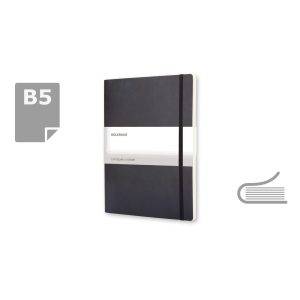 MOLESKINE Notebook approx. B5 noir personnalisable avec logo – réf. VM402-03
