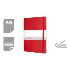 MOLESKINE Notebook approx. B5 rouge personnalisable avec logo