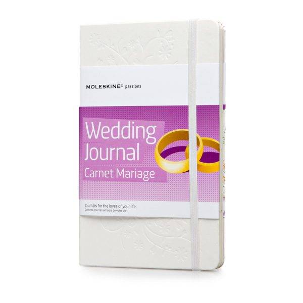 Moleskine Wedding Journal, special notebook blanc personnalisable