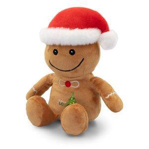 Monsieur Bonhomme en pain d’épices en peluche Pebbles personnalisable