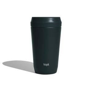 Mug 354 ml avec couvercle 360 en acier recyclé Topl personnalisable