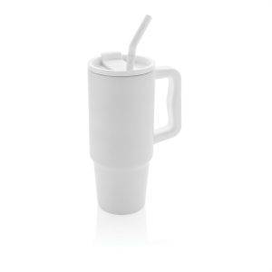 Mug 900ml en acier inoxydable recyclé Embrace RCS personnalisable – réf. P437.3003