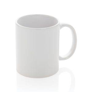 Mug classique 350ml en céramique blanc personnalisable avec logo