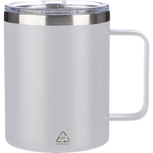 Mug de voyage 300 ml blanc personnalisable avec logo