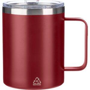 Mug de voyage 300 ml bordeaux personnalisable avec logo