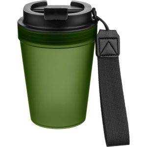 Mug de voyage 350 m vert personnalisable avec logo