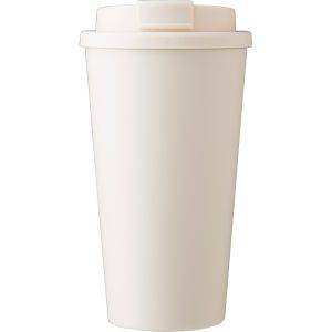 Mug de voyage 475 ml beige personnalisable avec logo