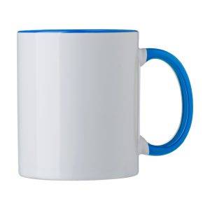 Mug en céramique 300 ml bleu marine personnalisable avec logo
