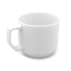 Mug en céramique 330 ml Everika blanc personnalisable avec logo