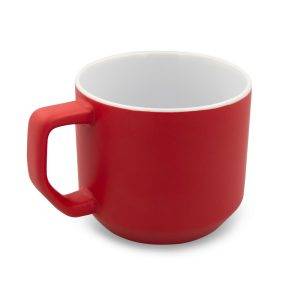 Mug en céramique 330 ml Everika rouge personnalisable avec logo