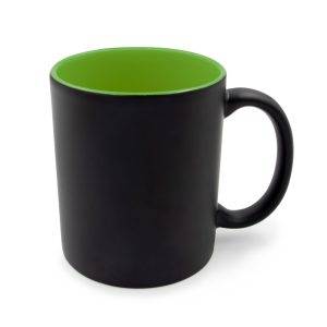 Mug en céramique 330 ml Mougat vert claire personnalisable avec logo