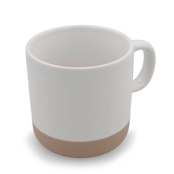 Mug en céramique 340 ml Aato blanc personnalisable avec logo