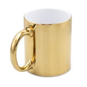Mug en céramique 350 ml Yillka or personnalisable avec logo