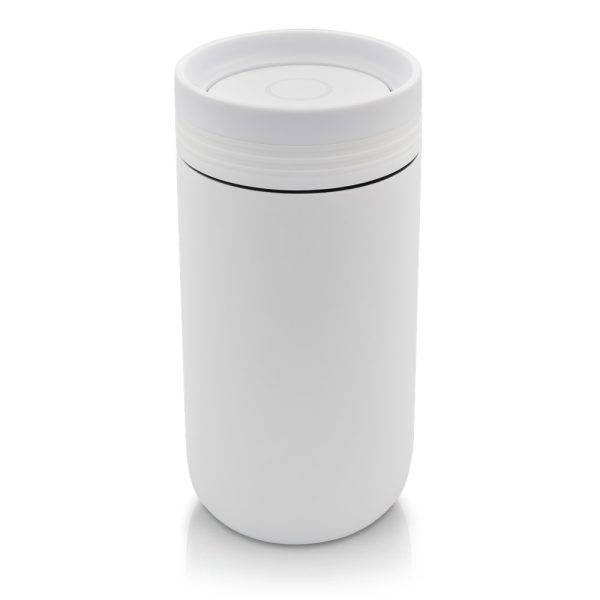 Mug isotherme 275 ml avec couvercle à ouverture personnalisable