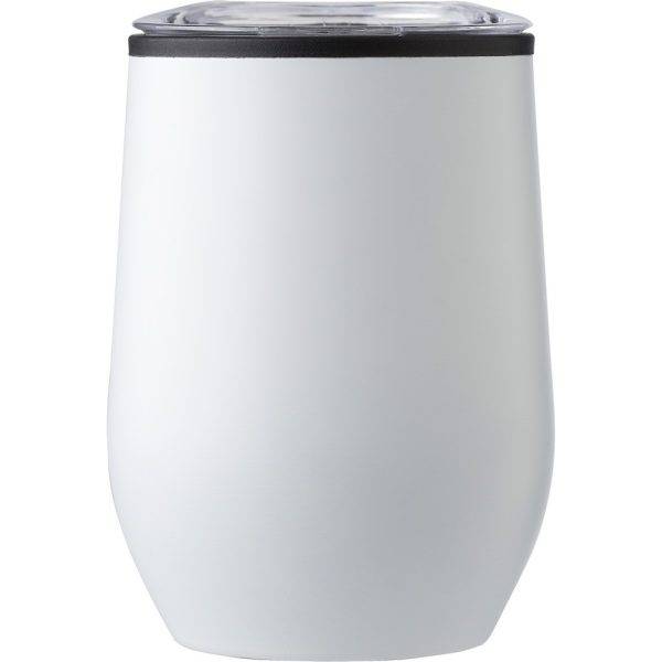 Mug isotherme 300 ml blanc personnalisable avec logo