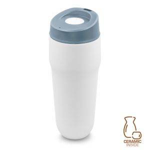 Mug isotherme Air Gifts 400 ml, double paroi en acier personnalisable – réf. VA095-23