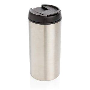 Mug Metro en acier inoxydable recyclé RCS argent personnalisable