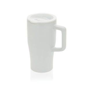 Mug quencher 490ml en céramique white personnalisable avec logo