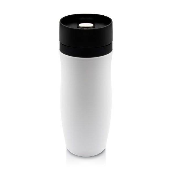 Mug thermique 375 ml de Air Gifts, double paroi blanc personnalisable