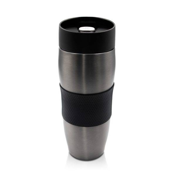 Mug thermique 375 ml de Air Gifts, double paroi gris personnalisable