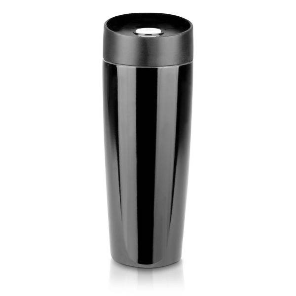 Mug thermique 375 ml de Air Gifts, double paroi noir personnalisable – réf. V4992-03