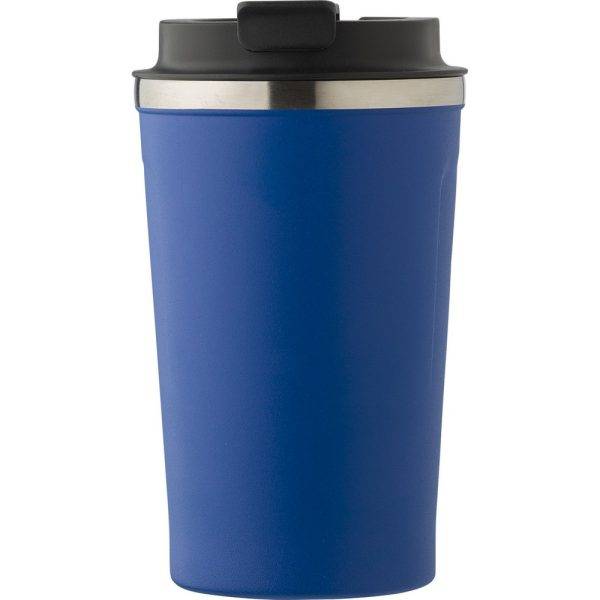 Mug thermique 380 ml bleu personnalisable avec logo