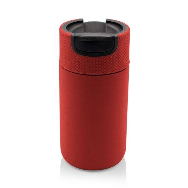 Mug thermique 400 ml Air Gifts | Raylee rouge personnalisable