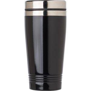 Mug thermique 450 ml noir personnalisable avec logo