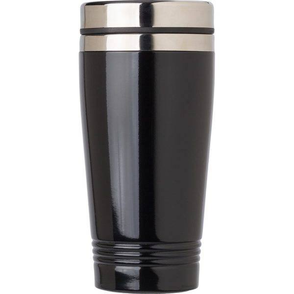Mug thermique 450 ml noir personnalisable avec logo