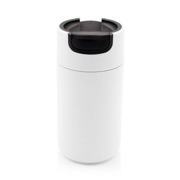 Mug thermique de 400 ml Air Gifts, double paroi blanc personnalisable