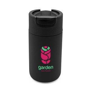 Mug thermique de 400 ml Air Gifts, double paroi noir personnalisable