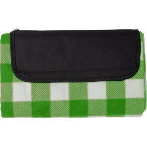 Nappede pique-nique en RPET vert claire personnalisable avec logo