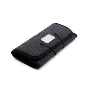 Organisateur de voyage BrandCharger Folio gris personnalisable