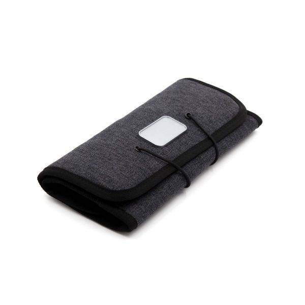 Organisateur de voyage BrandCharger Folio gris personnalisable
