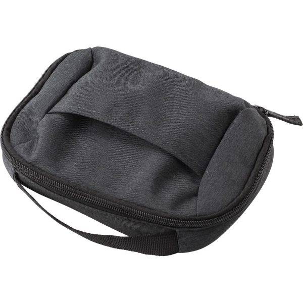 Organisateur de voyages graphite personnalisable avec logo