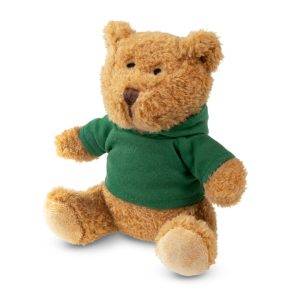 Ours en peluche avec t-shirt Camicero vert personnalisable avec logo