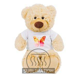 Ours en peluche | Bernie Honey beige personnalisable avec logo