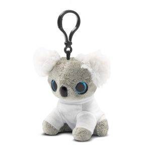 Ours en peluche koala, cintre | Kevin gris personnalisable avec logo